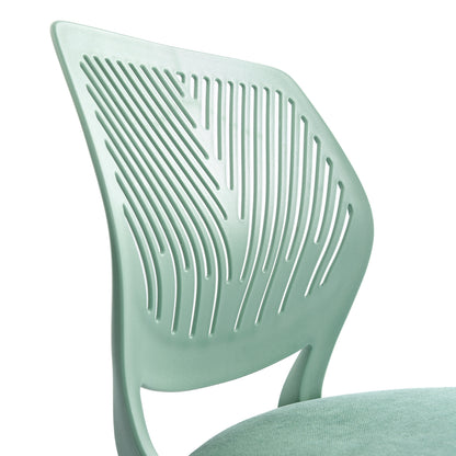 Carnation Fabric Study Chair - Morandi Colors, Ergonomic Design